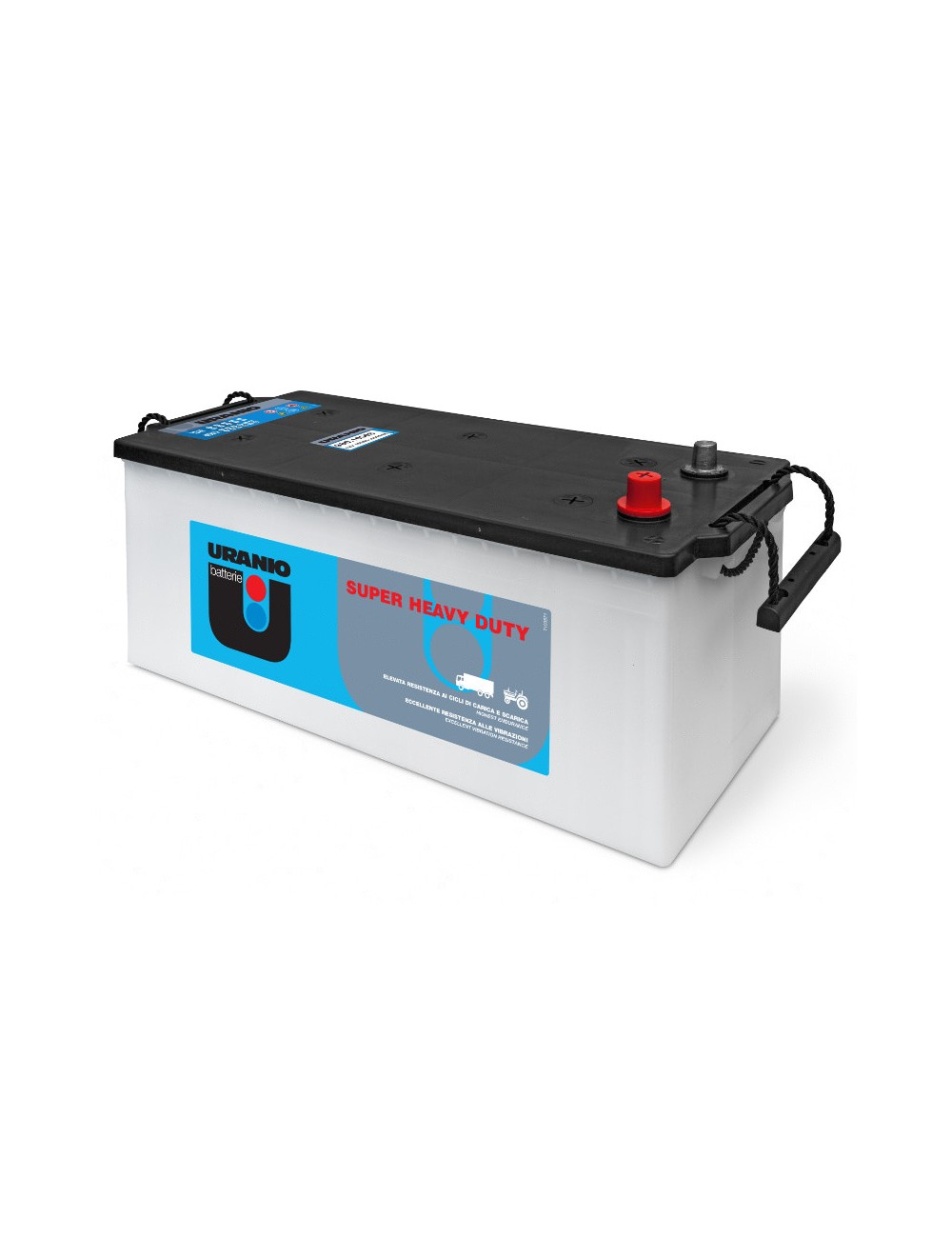 BATTERIA 12V 180AH 1100A +S - DIN-B - 980.1100S - URANIO HEAVY DUTY