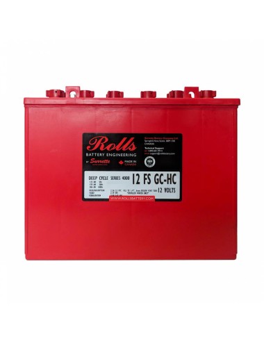 Batteria Trazione Elettrica  ROLLS Serie FS  12 FS GC-HC - 12V 155AH