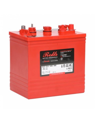 Batteria Trazione Elettrica  ROLLS Serie FS  6 FS GC-HC - 6V 235AH