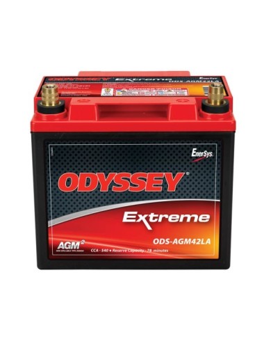 Batteria Applicazioni Professionali  ODYSSEY EXTREME ODS-AGM42LA  12V 42AH 540A - +Dx - 140R - L1