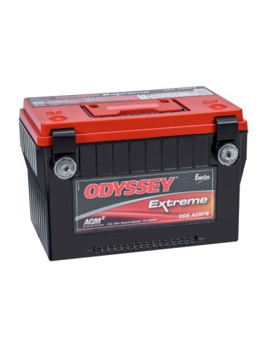 Batteria Applicazioni Professionali  ODYSSEY EXTREME ODX-AGM78  12V 68AH 850A +SFT - 48L - L3X - H6X