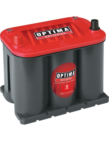 Batteria Applicazioni Professionali  OPTIMA RED TOP RTS-3.7  12V 44AH 730A +Sx - 25L