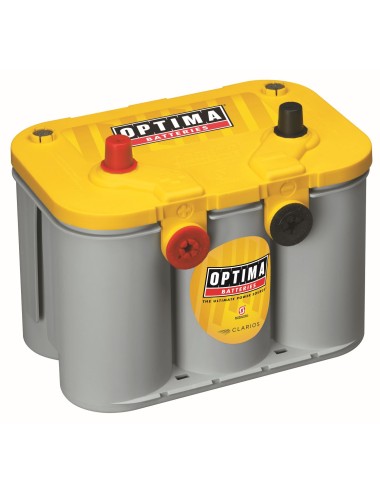 Batteria Applicazioni Professionali  OPTIMA YELLOW TOP YTU-4.2  12V 55AH 765A +Sx +FRONTAL - 34L/78L