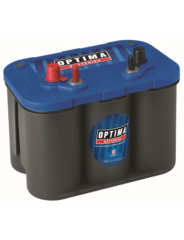 Batteria Applicazioni Professionali  OPTIMA BLUE TOP BTSLI-4.2  12V 50AH 815A +Sx - 34L MARINE