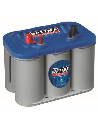 Batteria Applicazioni Professionali  OPTIMA BLUE TOP BTDC-4.2  12V 55AH 765A +Sx - 34L MARINE