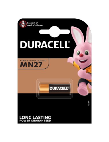 Blister Pila Alcalina  DURACELL SECURITY  n1 Pila - 12V - 8LR732 - MN27 - A27